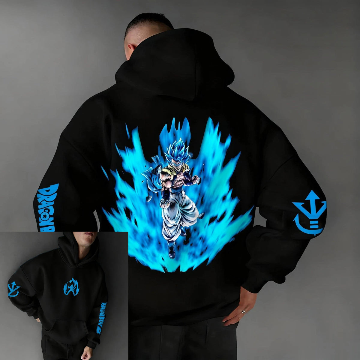2026 New New Dragon Ball Graphic Pullover Hoodie Men Women Streetwear Oversize Casual Anime Print Hooded Sweatshirt Y2k Top