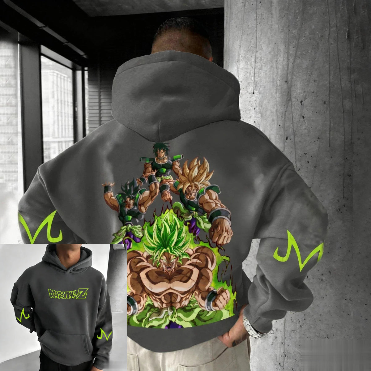 2026 New New Dragon Ball Graphic Pullover Hoodie Men Women Streetwear Oversize Casual Anime Print Hooded Sweatshirt Y2k Top
