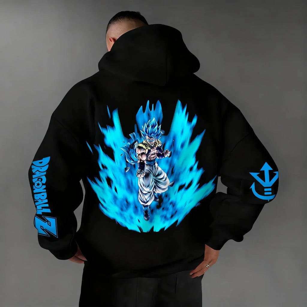 2026 New New Dragon Ball Graphic Pullover Hoodie Men Women Streetwear Oversize Casual Anime Print Hooded Sweatshirt Y2k Top
