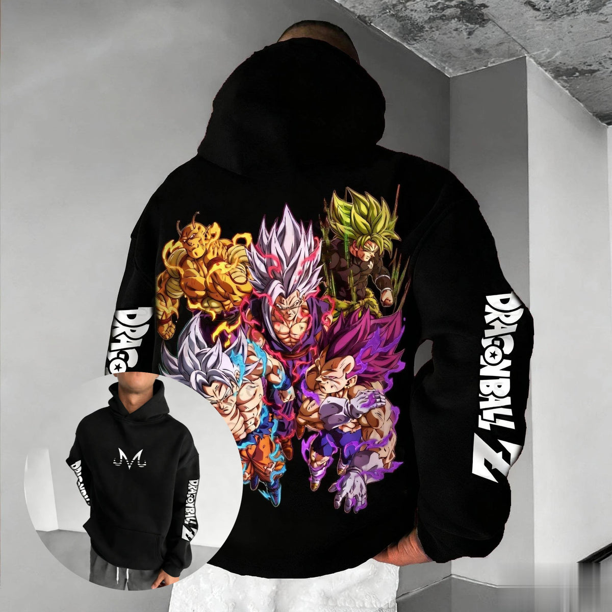 2026 New New Dragon Ball Graphic Pullover Hoodie Men Women Streetwear Oversize Casual Anime Print Hooded Sweatshirt Y2k Top