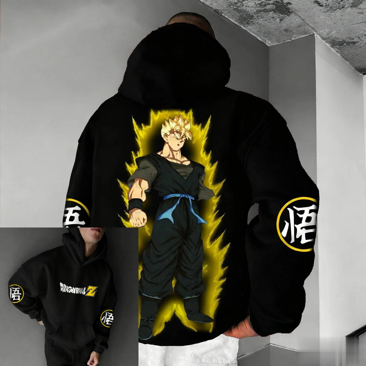 2026 New New Dragon Ball Graphic Pullover Hoodie Men Women Streetwear Oversize Casual Anime Print Hooded Sweatshirt Y2k Top